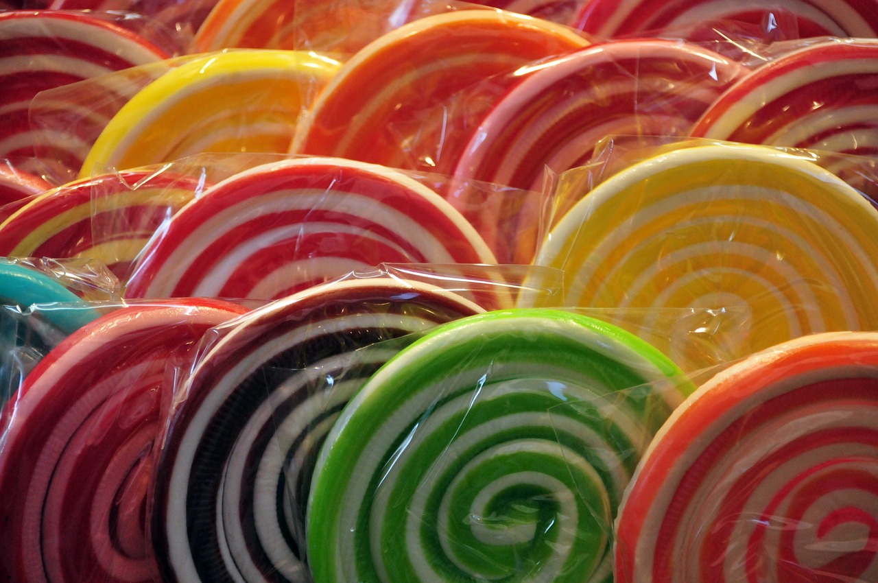 lollipops, candy, candies